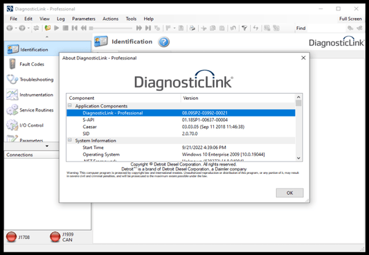 Detroit Diesel Diagnostic Link DDDL 8.09 + 4 Programas
