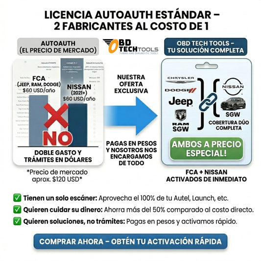 Licencia AutoAuth 1 año