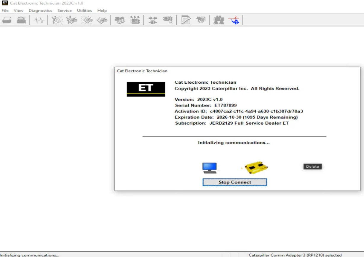 Caterpillar CAT ET