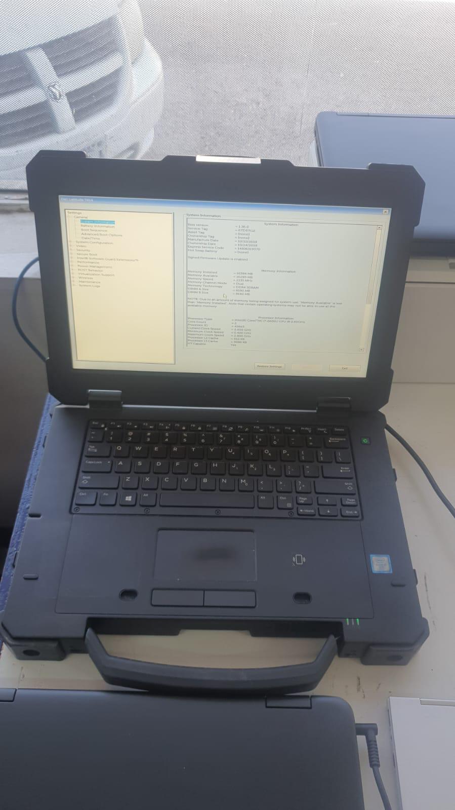 Kit Laptop Dell 7414 Rugged (Reacondicionada) con Paquete de Software + NEXIQ USB Link 3 Original