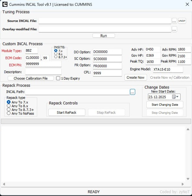 INCAL Tool v9.1