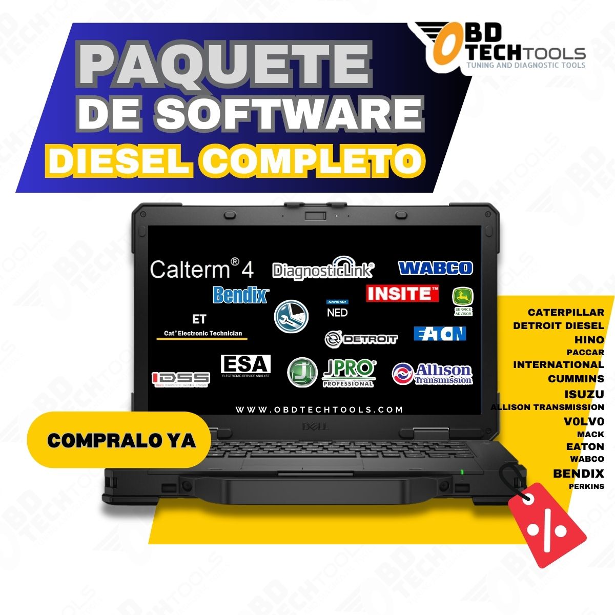 Paquete de Software Diesel Premium