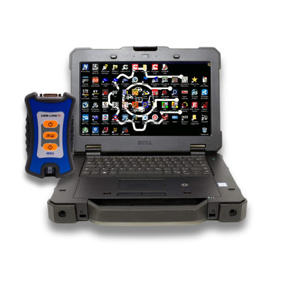 Kit Laptop Dell 7414 Rugged (Reacondicionada) con Paquete de Software + NEXIQ USB Link 3 Original