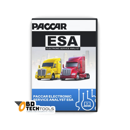 PACCAR Electronic Service Analyst ESA 5.7.0 + DB 2025
