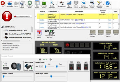 Bendix ACom Pro Diagnostics