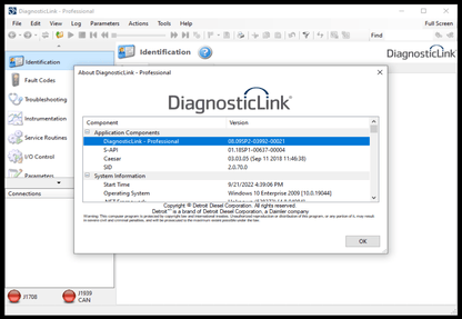 Detroit Diesel Diagnostic Link DDDL 8.09 + 4 Programas